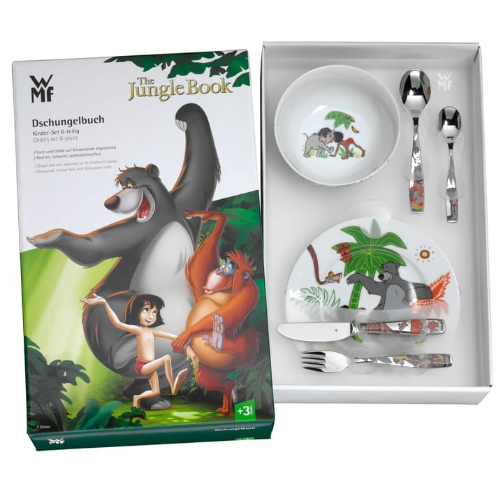 WMF lasten astiasto 6 osaa, Jungle Book WMF