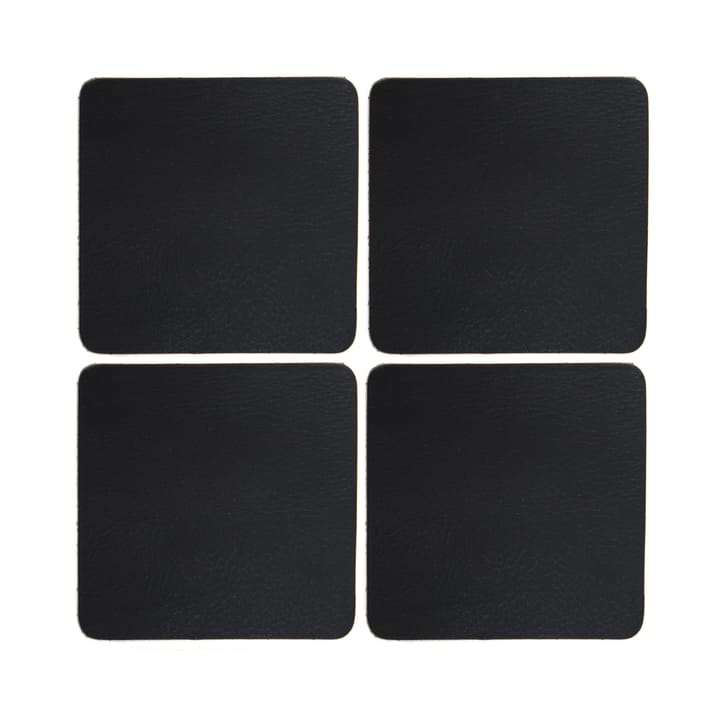 Cuba lasinalunen, 4-pakkaus - Black - Xapron