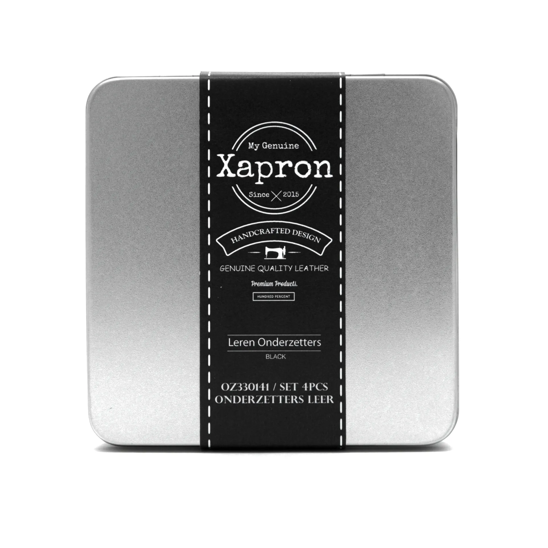 Cuba lasinalunen, 4-pakkaus, Black Xapron