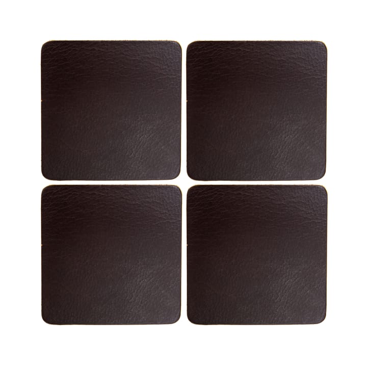Cuba lasinalunen, 4-pakkaus - Brown - Xapron