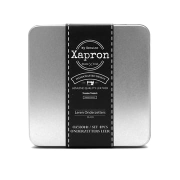 Cuba lasinalunen, 4-pakkaus - Brown - Xapron