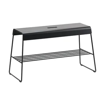 A-bench outdoor penkki hyllyllä 45 cm - Black - Zone Denmark