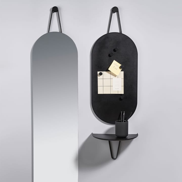 A-Bulletin Board -ilmoitustaulu, Soft grey, sis. magneetit Zone Denmark