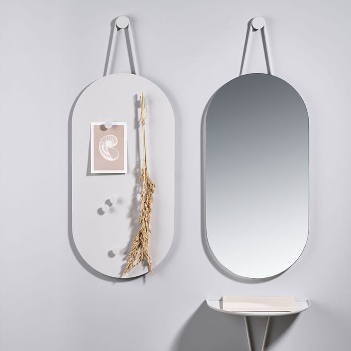 A-Bulletin Board -ilmoitustaulu, Soft grey, sis. magneetit Zone Denmark