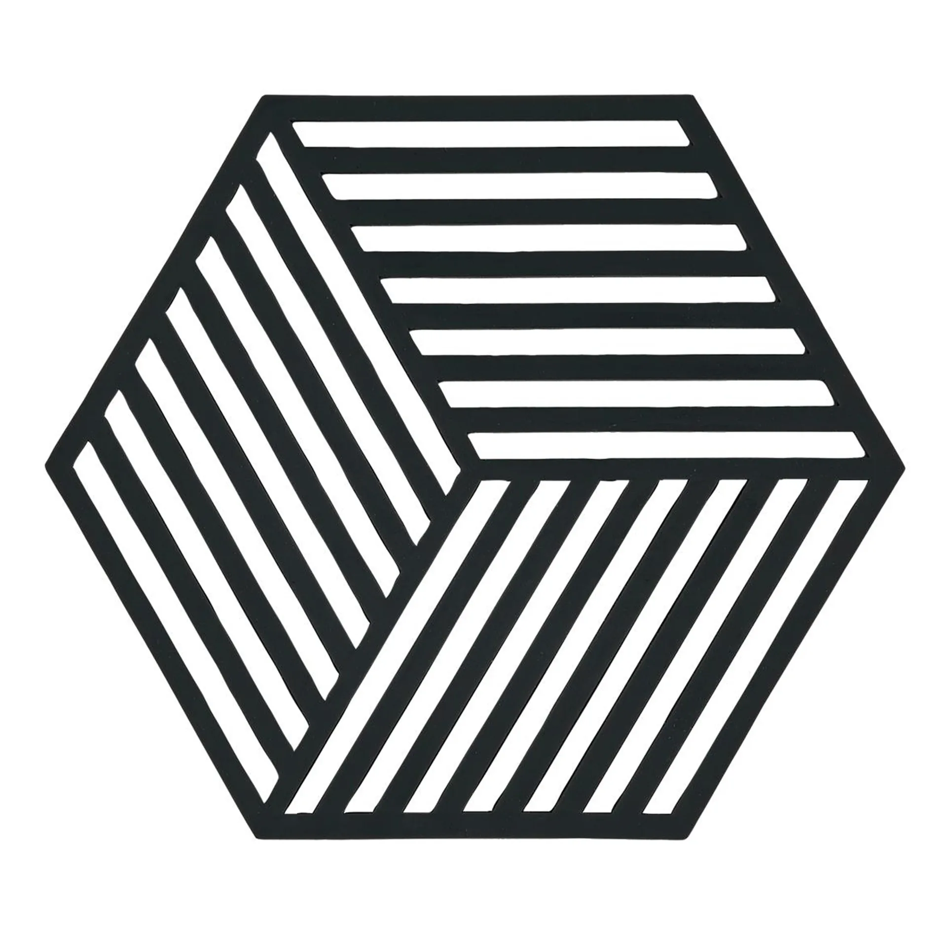Hexagon pannunalunen, musta Zone Denmark