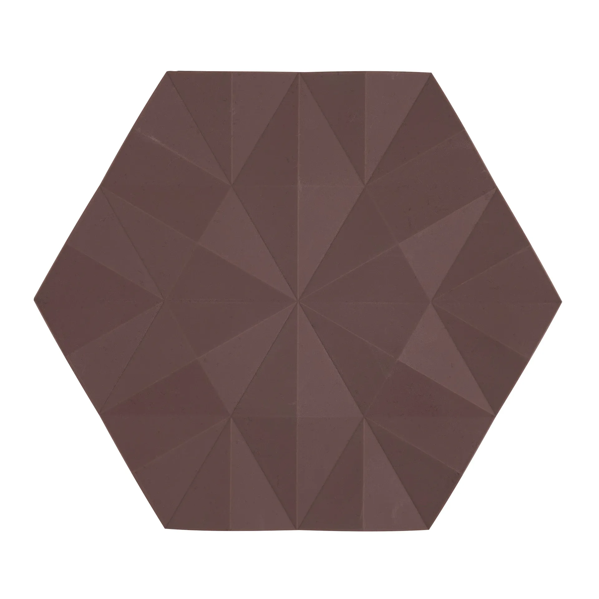 Ori Facet -pannunalunen 14x16 cm, Chocolate Zone Denmark