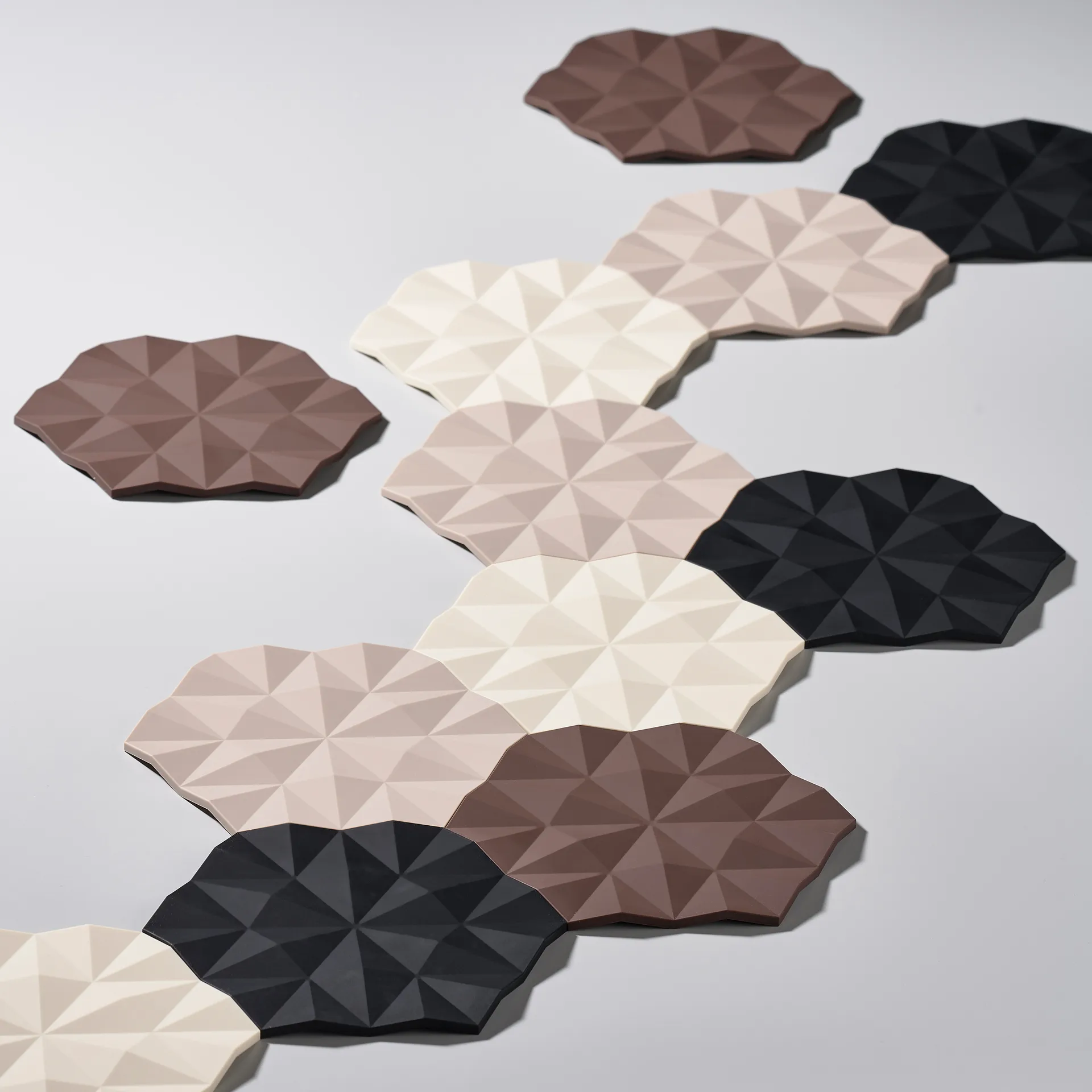 Ori Facet -pannunalunen 14x16 cm, Chocolate Zone Denmark