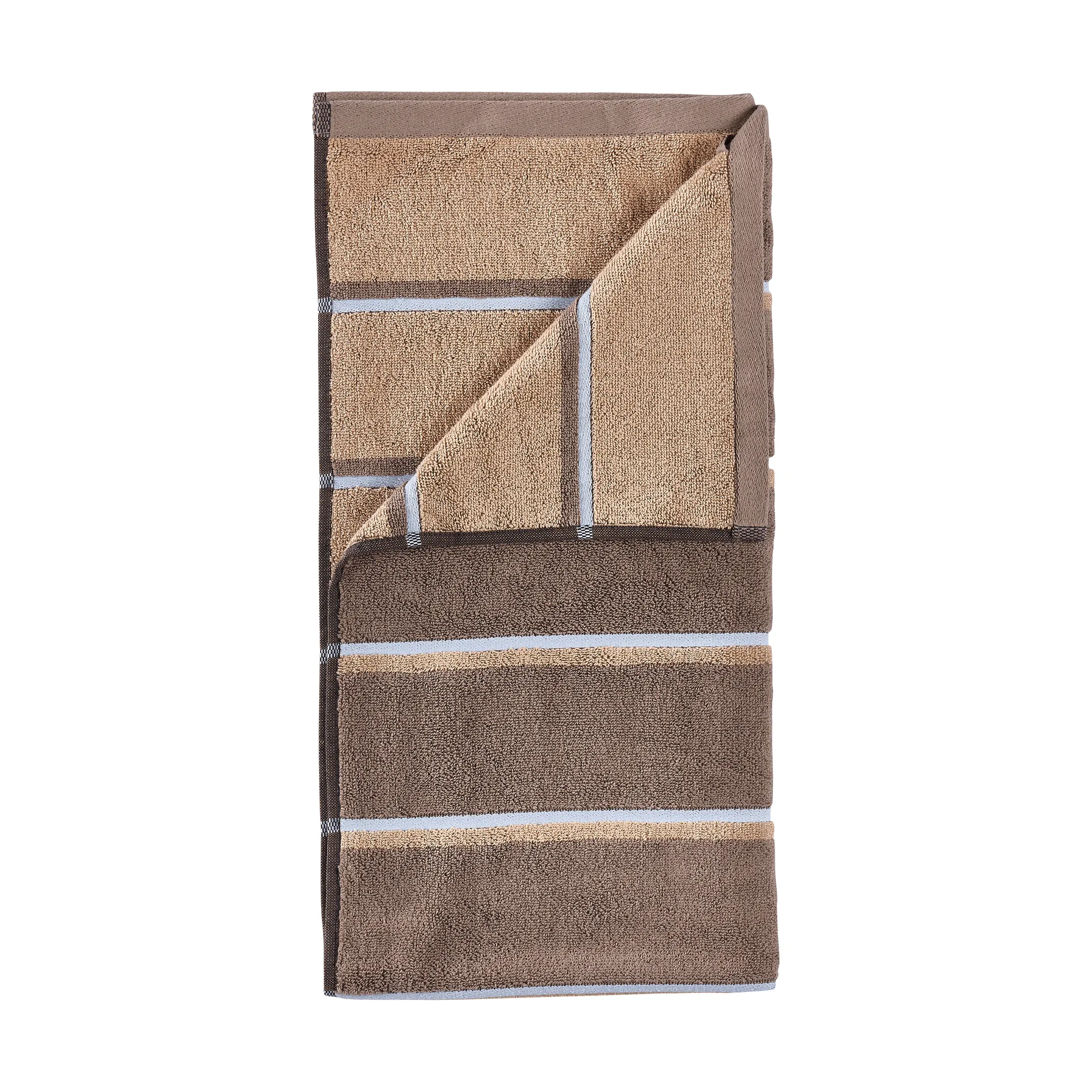 saunapyyhe, Taupe-camel-sky blue, 50x100 cm Zone Denmark
