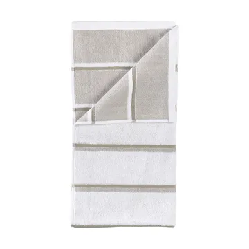 saunapyyhe - White-soft grey-eucalyptus, 50x100 cm - Zone Denmark