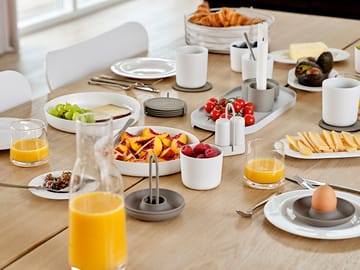 Singles lasinalunen pidikkeellä 6kpl - Taupe - Zone Denmark
