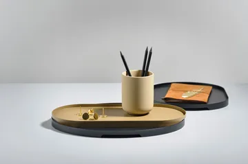 Singles tarjotin Ø 35 cm - Black - Zone Denmark