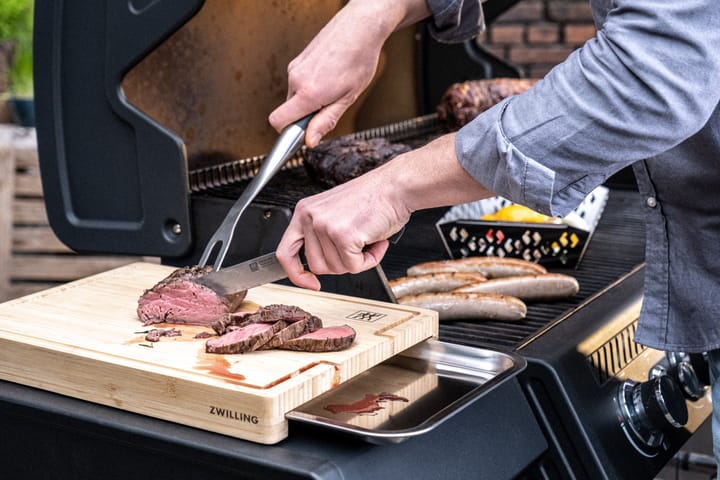 Zwilling BBQ+ leikkuulauta bambu keruualusta., 39x30 cm Zwilling