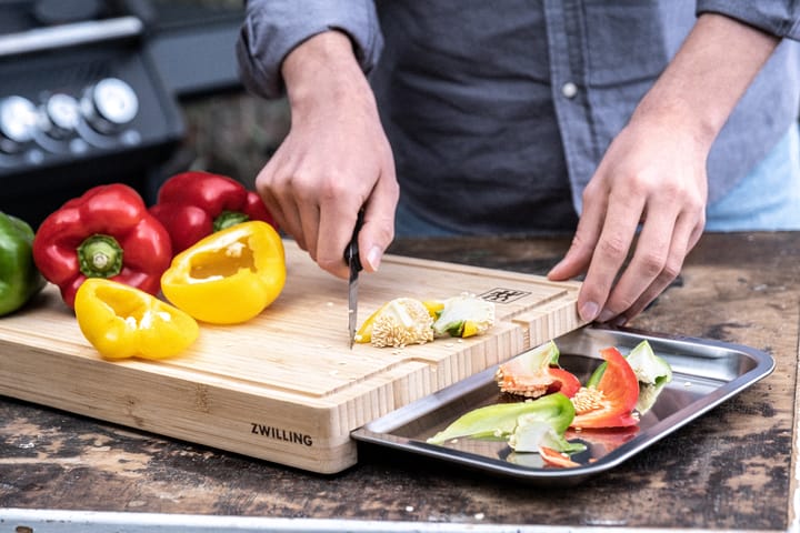 Zwilling BBQ+ leikkuulauta bambu keruualusta., 39x30 cm Zwilling