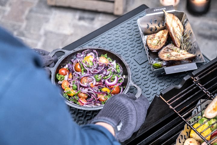 Zwilling BBQ+ non slip silikonimatto 45x31 cm., Harmaa Zwilling