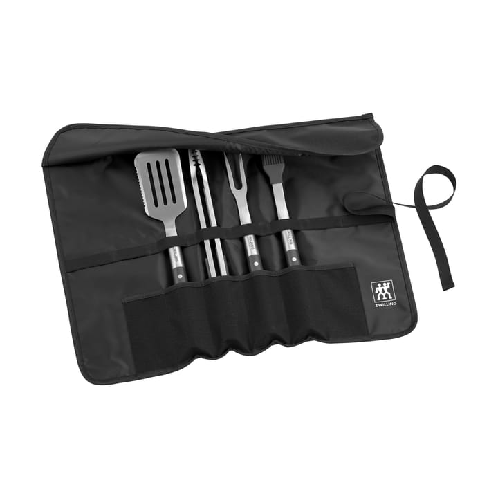 Zwilling BBQ setti 5 osaa - Musta-ruostumaton teräs - Zwilling