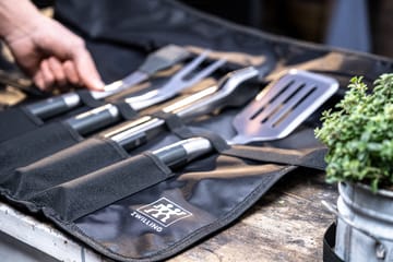 Zwilling BBQ setti 5 osaa - Musta-ruostumaton teräs - Zwilling