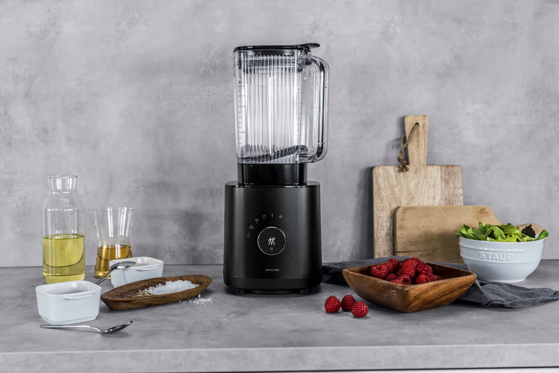Zwilling-blenderi AC-moottori 1,4 L, Musta Zwilling