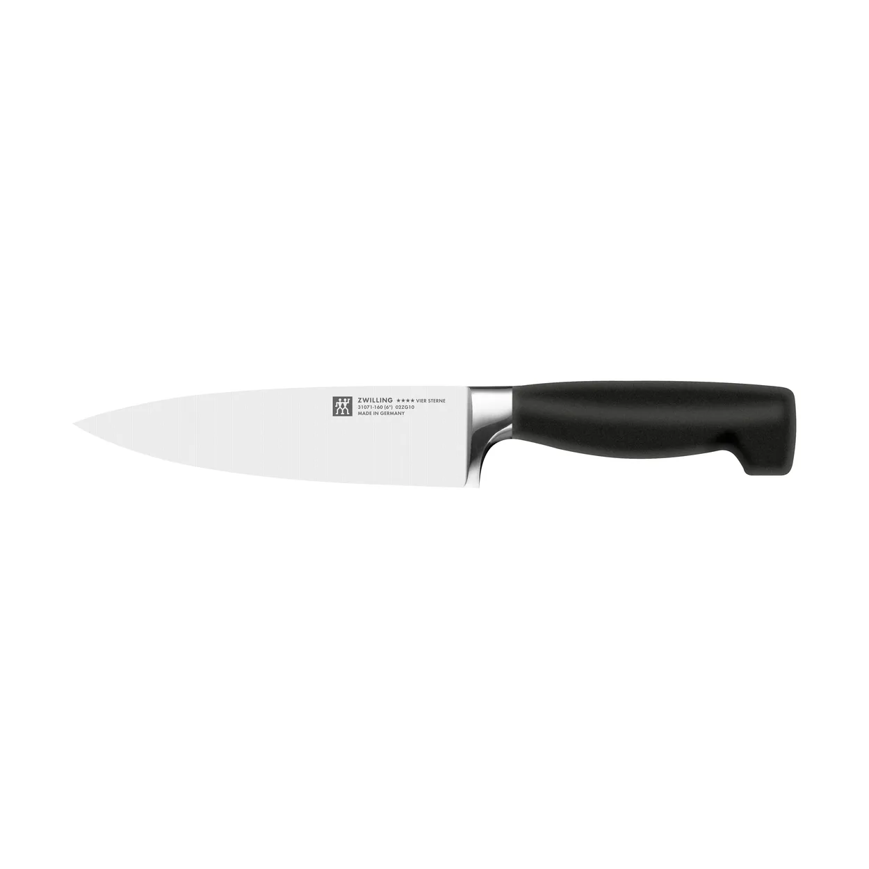 Zwilling Zwilling Four star kokkiveitsi 16 cm Musta-ruostumaton teräs