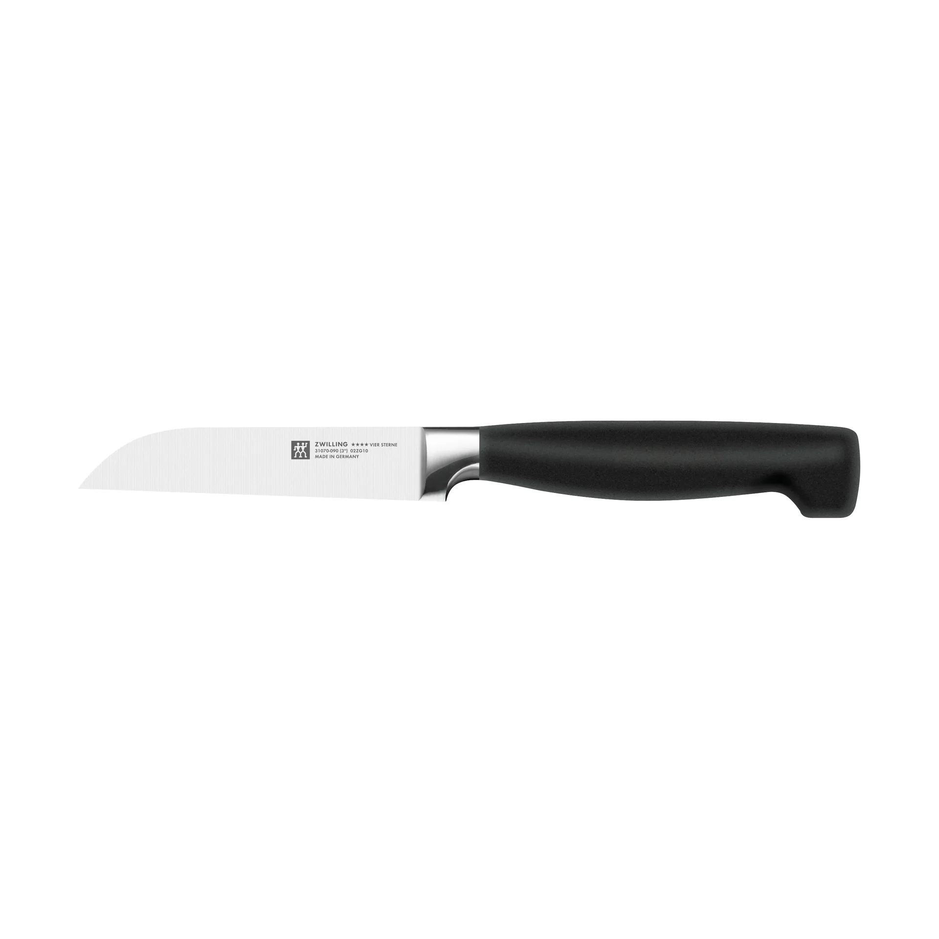 Zwilling Four star vihannesveitsi 8 cm, Musta-ruostumaton teräs Zwilling