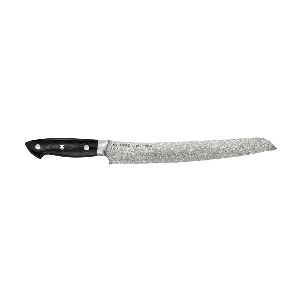 Zwilling Zwilling Kramer euro stainless leipäveitsi 26 cm Damaskos-musta