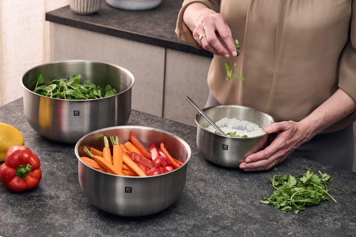 Zwilling Prep kulho 3 osaa, Ruostumaton teräs Zwilling