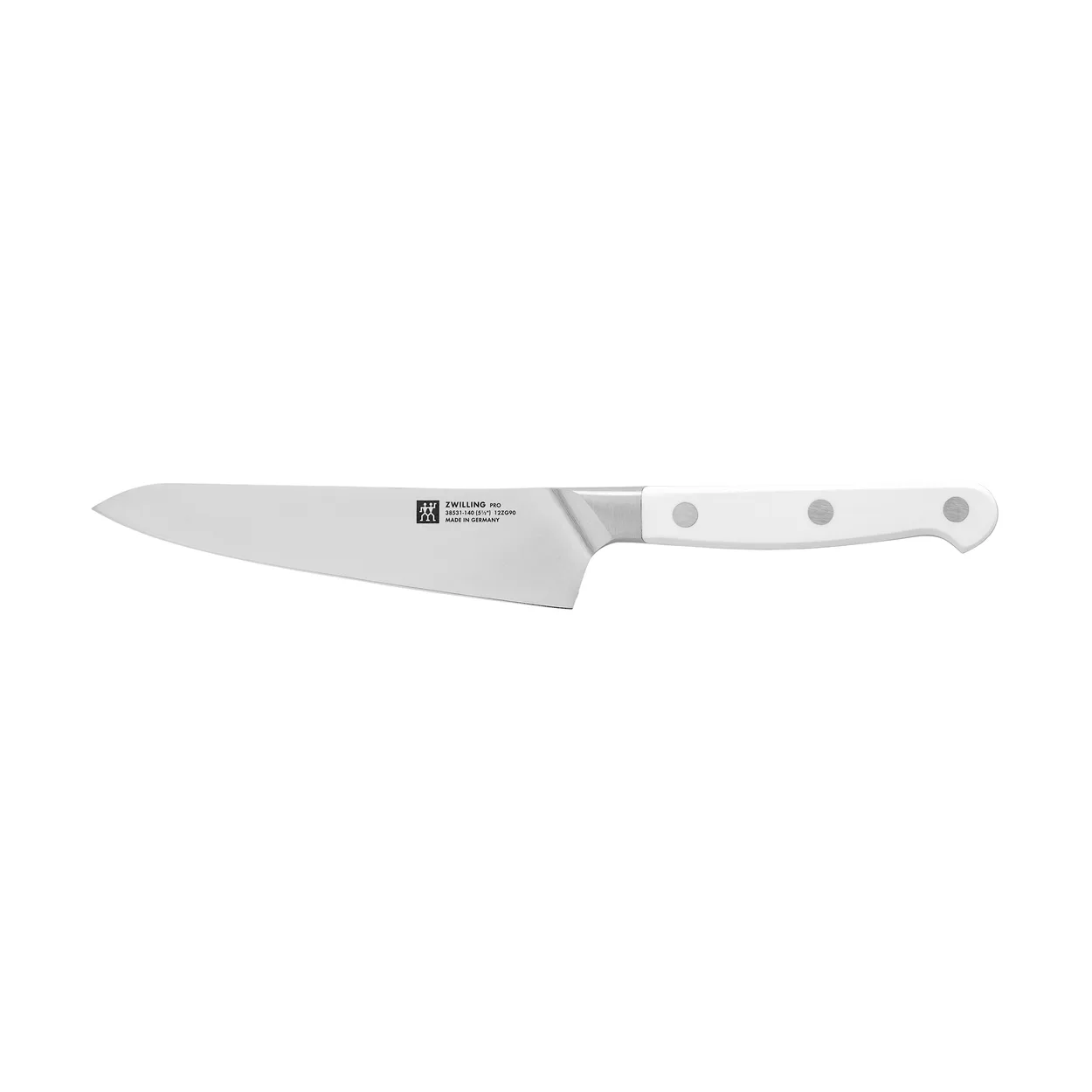 Zwilling Zwilling Pro Le Blanc kompakti kokkiveitsi 14 cm. Valkoinen-ruostumaton teräs