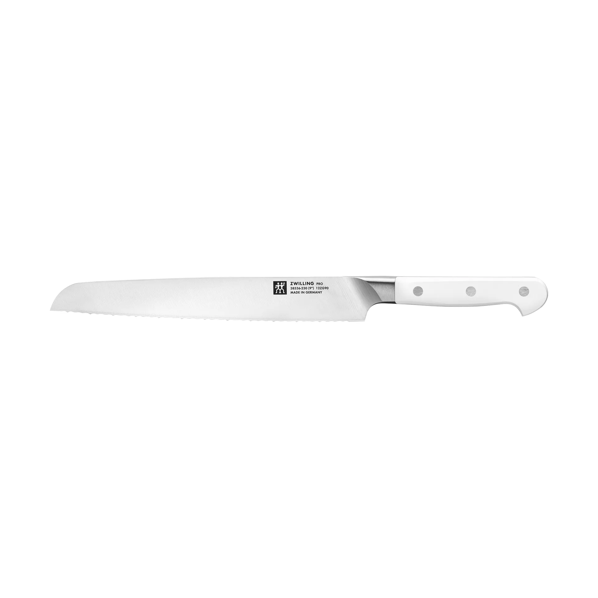 Zwilling pro le Blanc leipäveitsi 23 cm, Valkoinen-ruostumaton teräs Zwilling