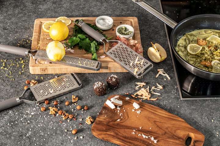 Zwilling Pro raastinrauta hieno Z cut 34 cm, Harmaa-ruostumaton teräs Zwilling