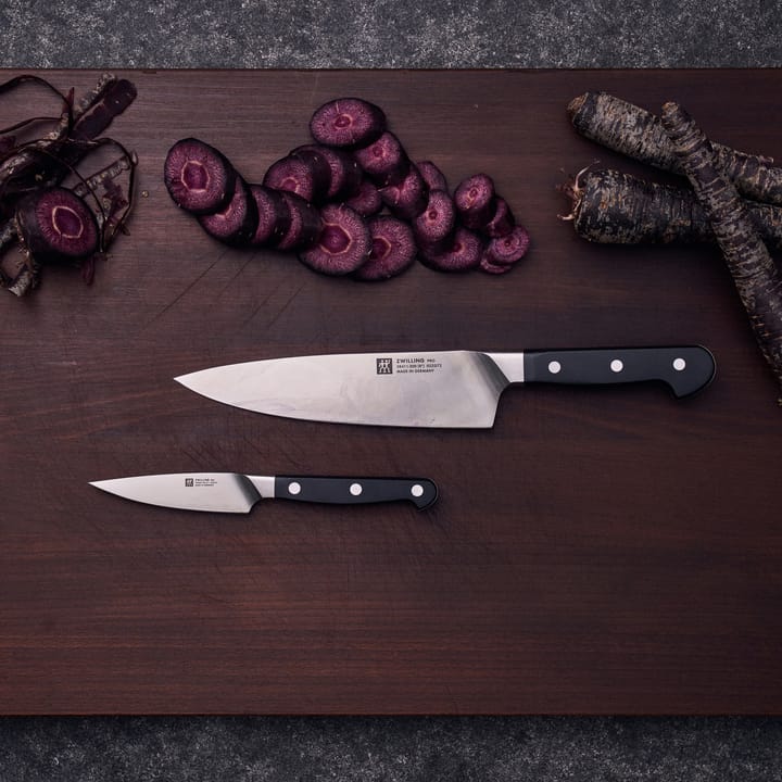Zwilling Pro veitsisetti 2 osaa, Musta-ruostumaton teräs Zwilling