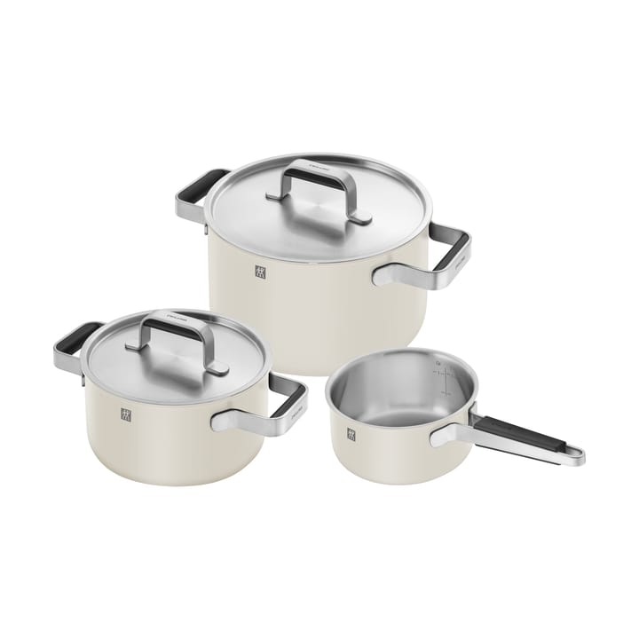 Zwilling Pure kattilasetti 5 osaa - Norsunluunvalkoinen - Zwilling
