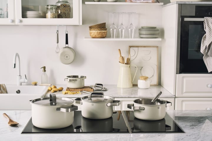 Zwilling Pure kattilasetti 5 osaa, Norsunluunvalkoinen Zwilling