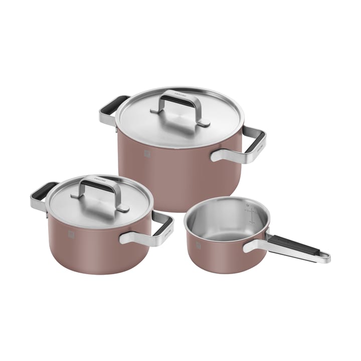 Zwilling Pure kattilasetti 5 osaa - Vaaleanpunainen - Zwilling