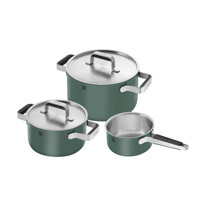 Zwilling Pure kattilasetti 5 osaa - Vihreä - Zwilling
