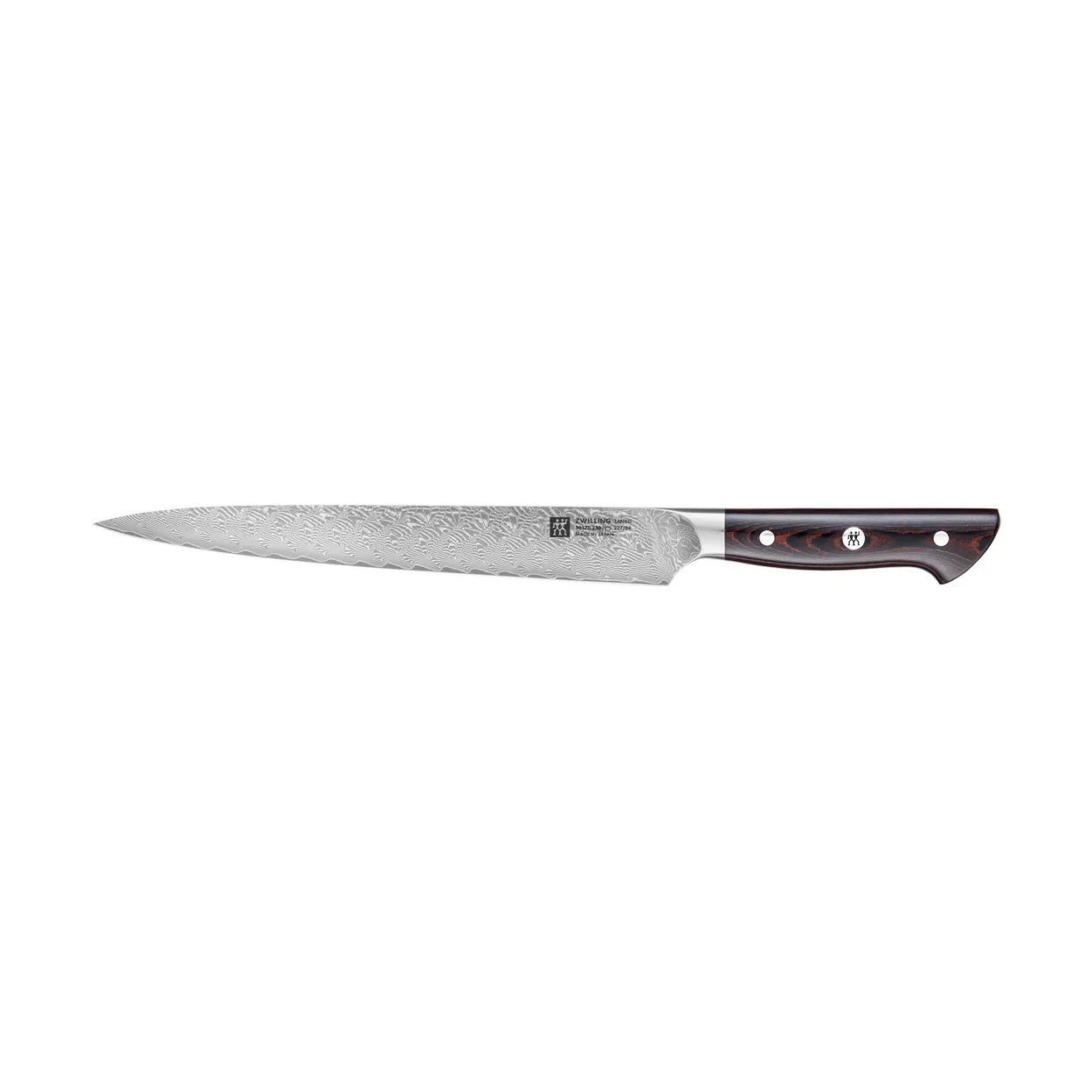 Zwilling Zwilling Tanrei fileointiveitsi 23 cm Damaskos-musta