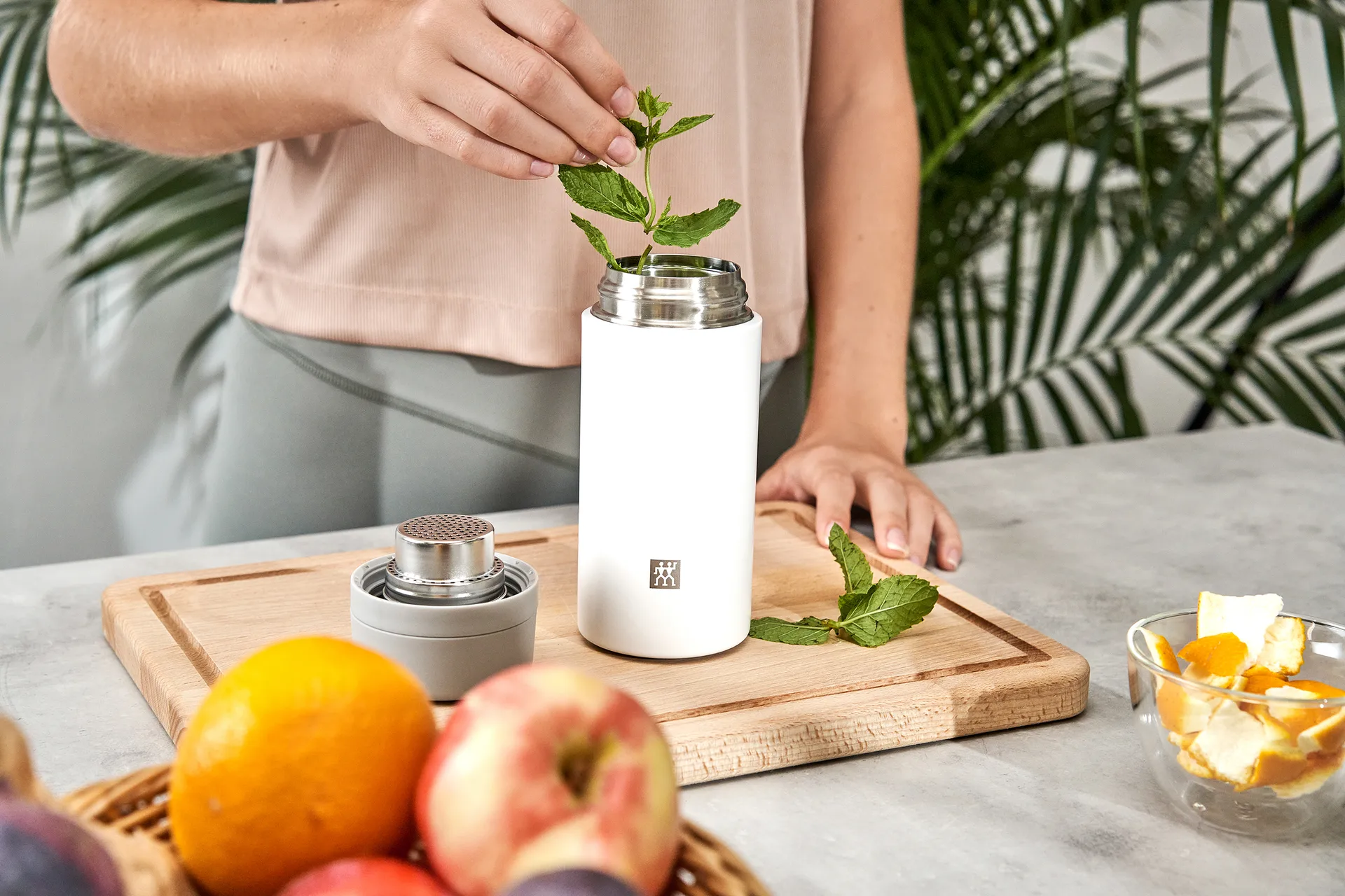 Zwilling Thermo Termospullo 0,42 L, Hopea-valkoinen Zwilling