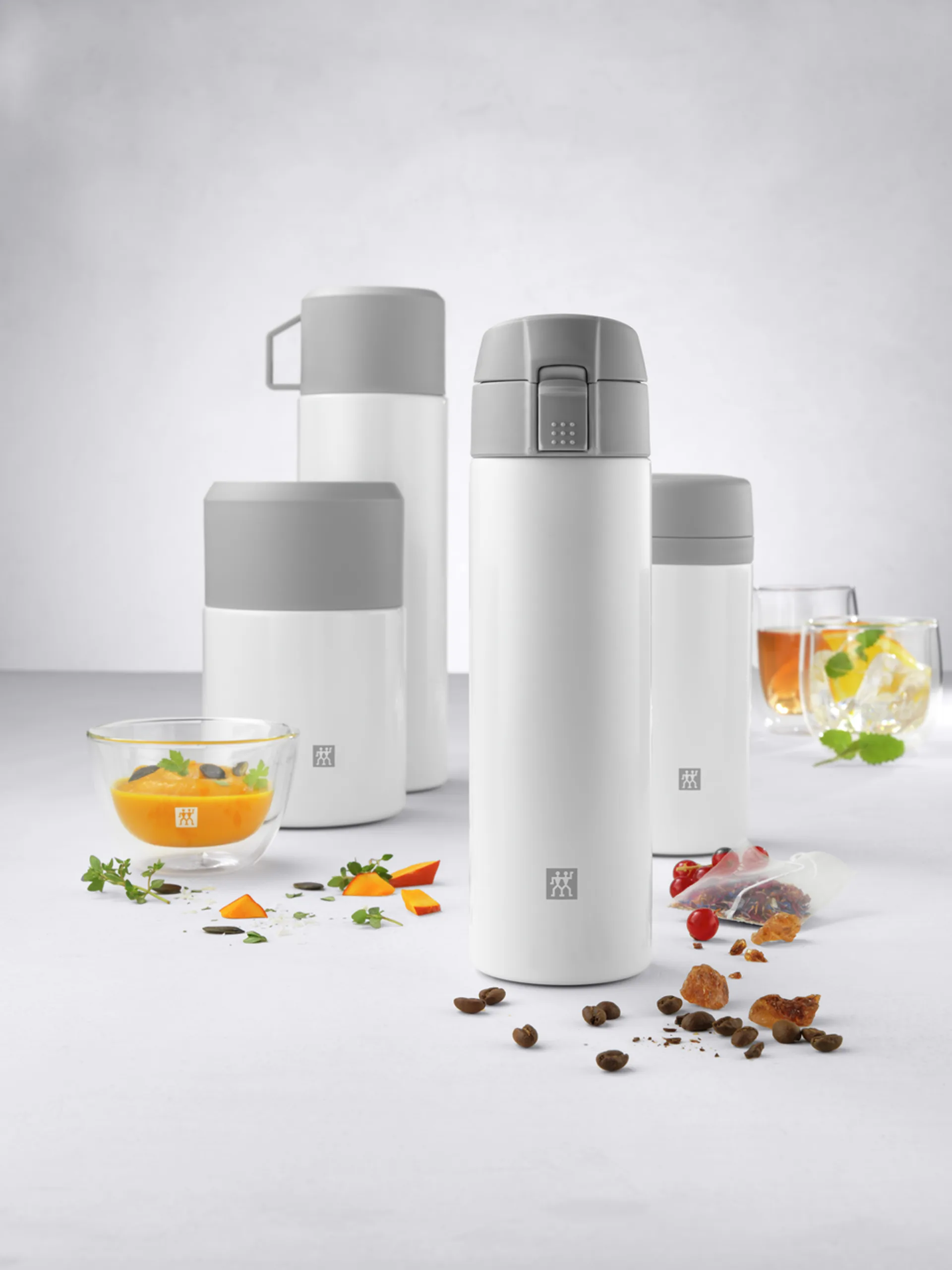 Zwilling Thermo Termospullo 0,45 L, Hopea-valkoinen Zwilling